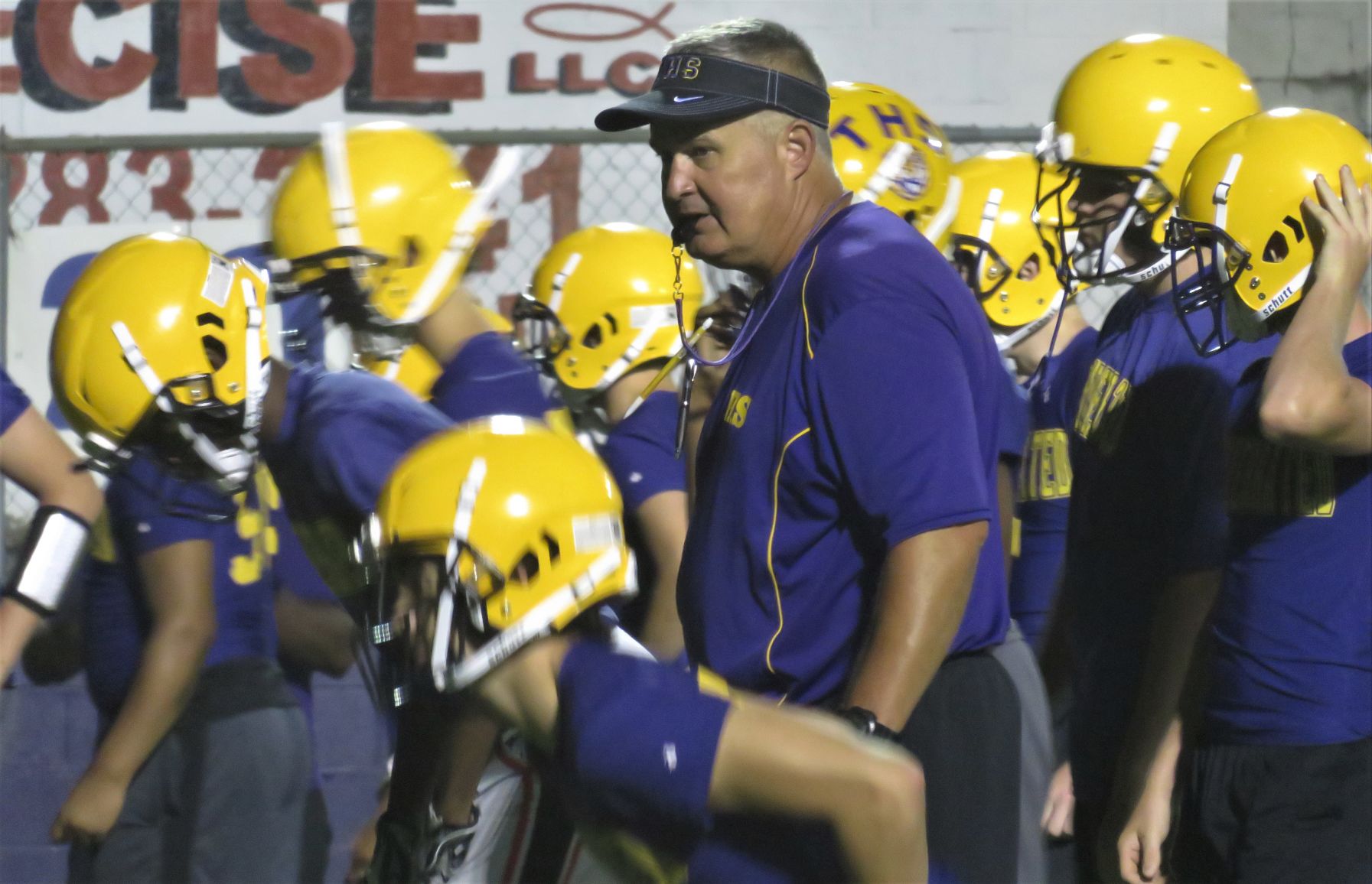 Tallassee football midnight practice
